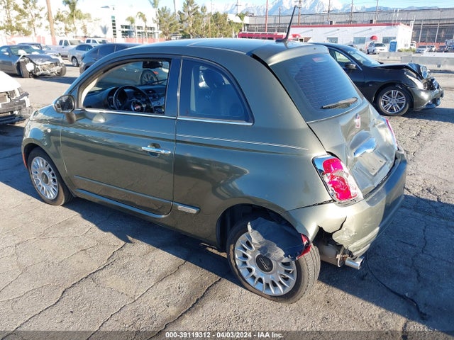 2012 FIAT 500 3C3CFFCR0CT117808 Photo 2