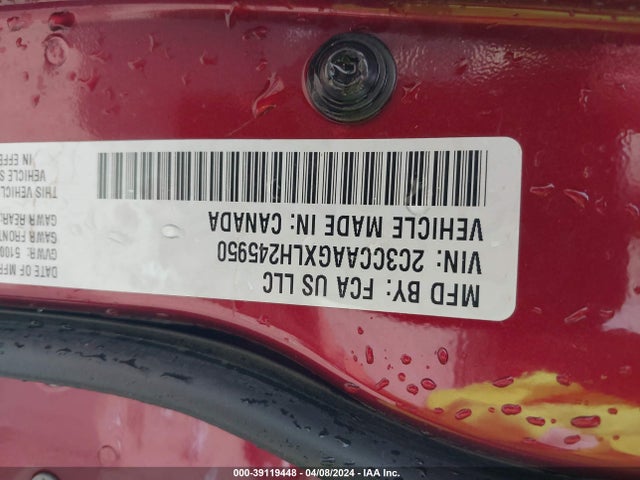 Chrysler 300 Touring 2020 2C3CCAAGXLH245950 Image 9