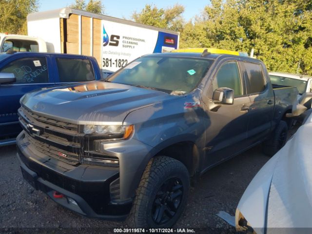 1GCPYFEL0MZ278752 Chevrolet Silverado 1500 4wd  Short Bed Lt Trail Boss