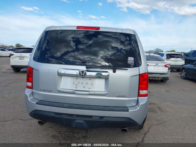 5FNYF4H49EB046595 Honda Pilot Ex