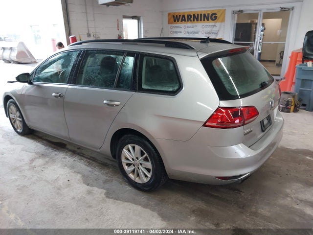 2017 Volkswagen Golf Sportwagen Tsi S/tsi Se/tsi Sel მანქანა იყიდება აუქციონზე, vin: 3VWC17AU2HM523952, აუქციონის ნომერი: 39119741
