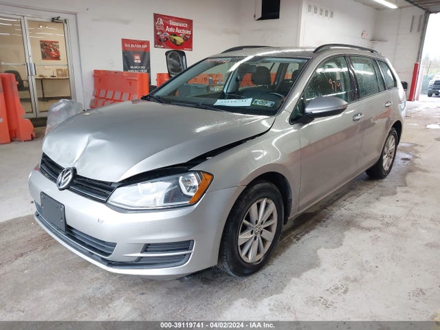 2017 Volkswagen Golf Sportwagen Tsi S/tsi Se/tsi Sel მანქანა იყიდება აუქციონზე, vin: 3VWC17AU2HM523952, აუქციონის ნომერი: 39119741