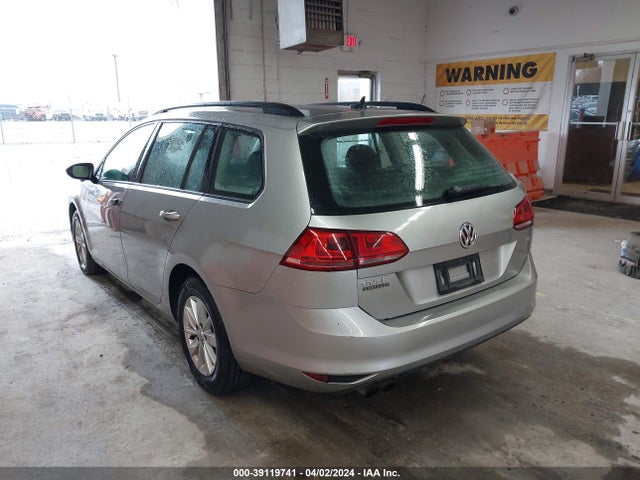 2017 Volkswagen Golf Sportwagen Tsi S/tsi Se/tsi Sel მანქანა იყიდება აუქციონზე, vin: 3VWC17AU2HM523952, აუქციონის ნომერი: 39119741