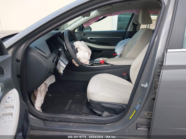 Hyundai Sonata Blue 2021 KMHL24JJ5MA026739 Image 5