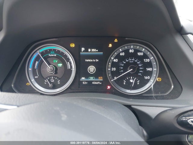 Hyundai Sonata Blue 2021 KMHL24JJ5MA026739 Image 7