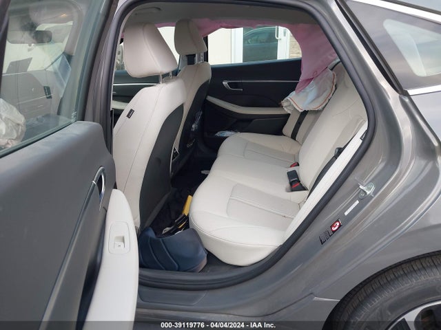Hyundai Sonata Blue 2021 KMHL24JJ5MA026739 Image 8