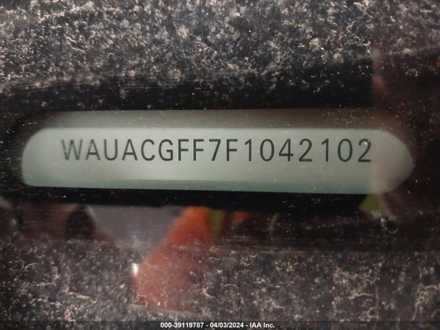 WAUACGFF7F1042102 Audi A3 1.8t Premium