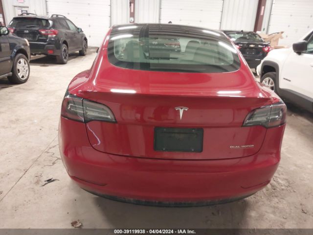 5YJ3E1EB7KF421426 Tesla Model 3 Long Range/performance