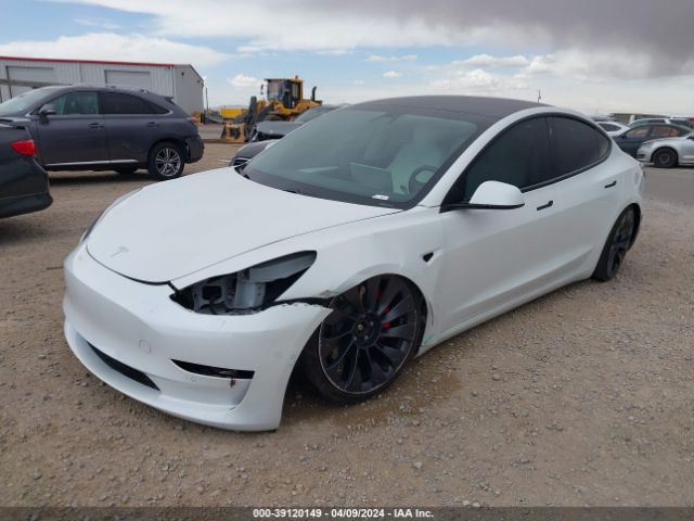 5YJ3E1EC1MF055121 Tesla Model 3 Performance Dual Motor All-wheel Drive