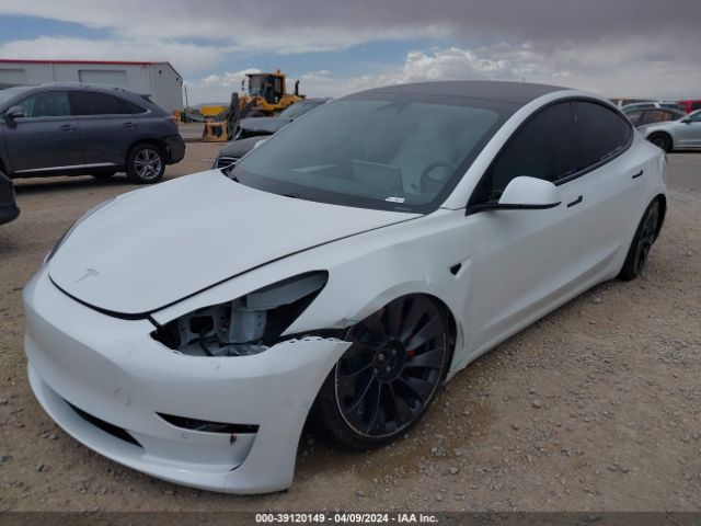5YJ3E1EC1MF055121 Tesla Model 3 Performance Dual Motor All-wheel Drive