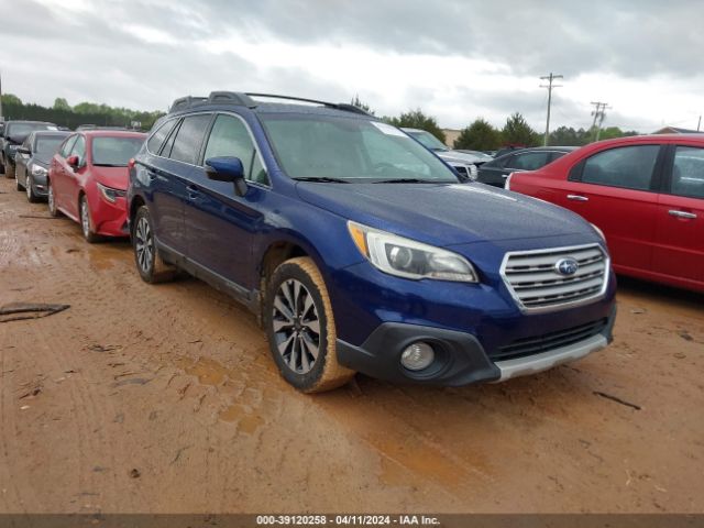 Auction sale of the 2015 Subaru Outback 2.5i Limited, vin: 4S4BSBNC9F3246890, lot number: 39120258