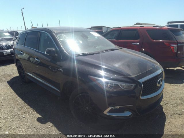 39120317 :رقم المزاد ، 5N1DL0MN9KC569196 vin ، 2019 Infiniti Qx60 Pure مزاد بيع