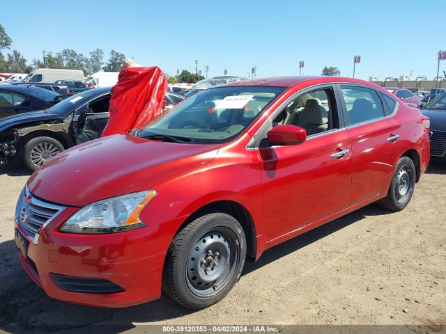 Nissan SENTRA SV 2014 3N1AB7AP9EY303927 Image 2
