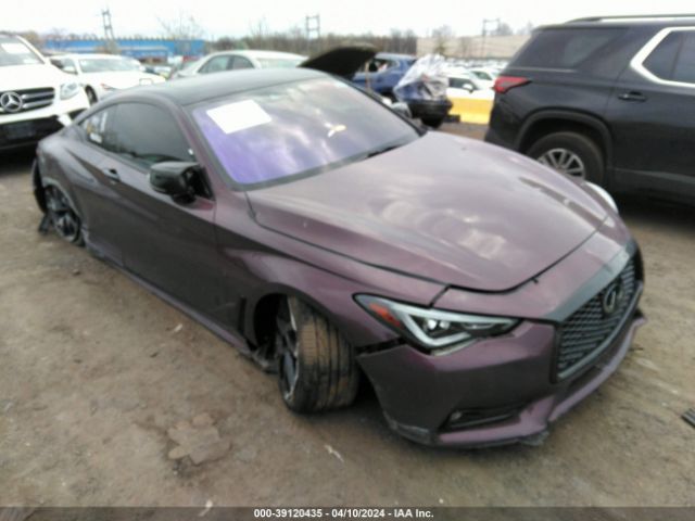 2019 Infiniti Q60 3.0t Red Sport 400 მანქანა იყიდება აუქციონზე, vin: JN1FV7EL9KM440255, აუქციონის ნომერი: 39120435