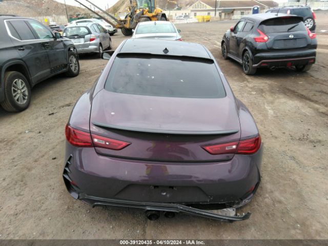 JN1FV7EL9KM440255 Infiniti Q60 3.0t Red Sport 400