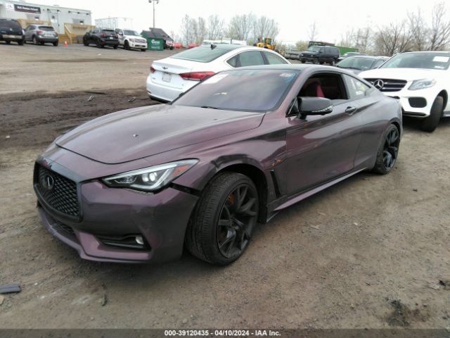 JN1FV7EL9KM440255 Infiniti Q60 3.0t Red Sport 400