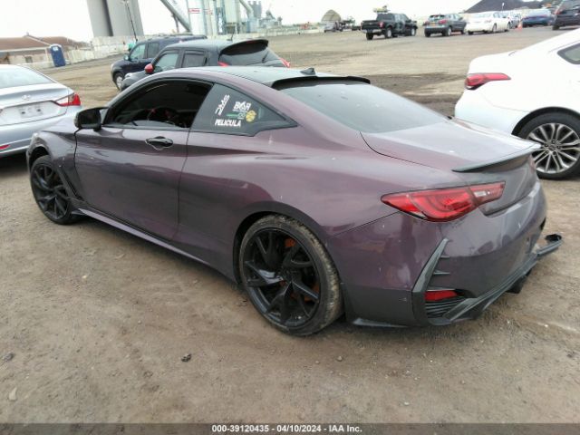JN1FV7EL9KM440255 Infiniti Q60 3.0t Red Sport 400