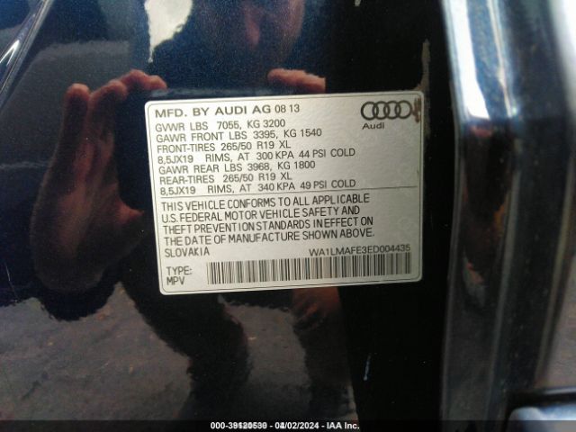 WA1LMAFE3ED004435 Audi Q7 3.0 Tdi Premium