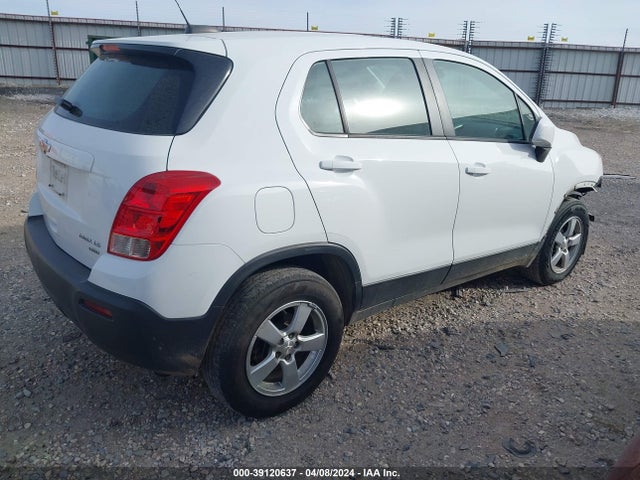 Chevrolet Trax 1ls 2016 KL7CJNSB4GB599325 Image 4
