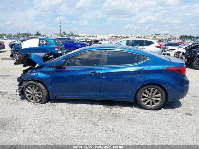 Hyundai ELANTRA SE 2015 KMHDH4AE3FU248915 Image 14