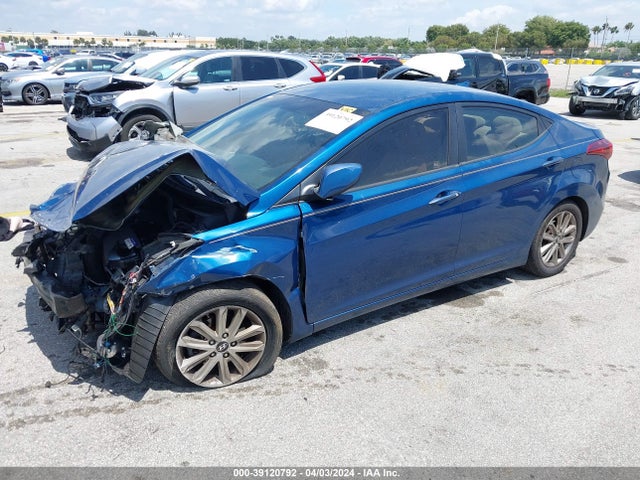 Hyundai ELANTRA SE 2015 KMHDH4AE3FU248915 Image 2