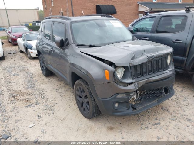 Auction sale of the 2016 Jeep Renegade Justice, vin: ZACCJBBT5GPD15166, lot number: 39120794