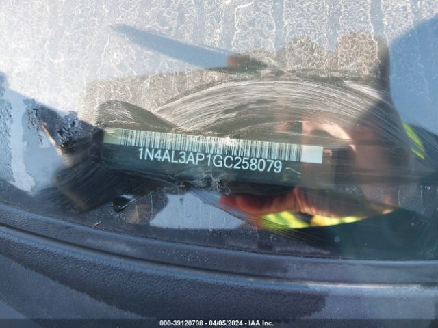 1N4AL3AP1GC258079 Nissan Altima 2.5 Sr