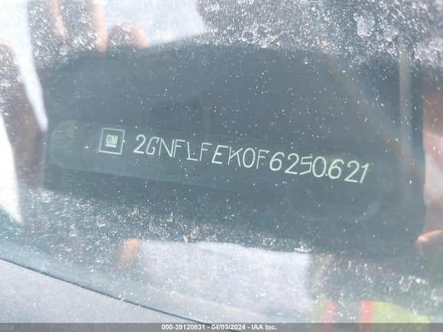 Chevrolet EQUINOX 1LT 2015 2GNFLFEK0F6250621 Image 9