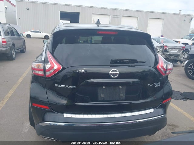 Nissan Murano Platinum 2016 5N1AZ2MHXGN162409 Image 16