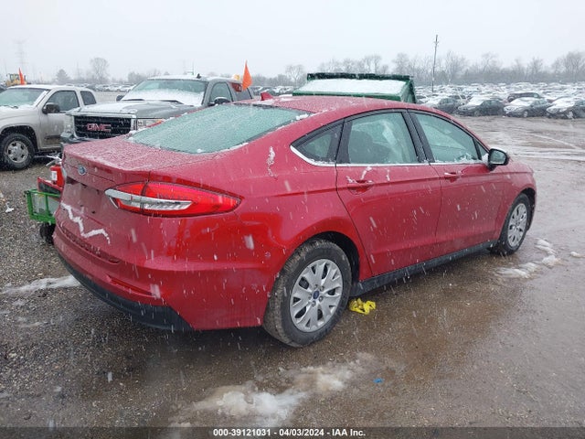 Ford FUSION S 2020 3FA6P0G74LR162040 Image 4