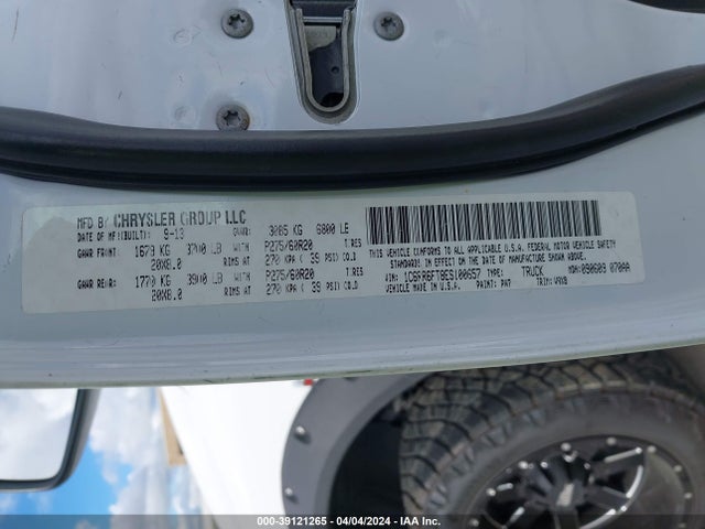 RAM 1500 Express 2014 1C6RR6FT8ES100657 Image 9