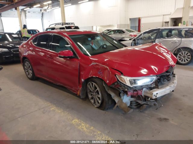 2018 Acura Tlx მანქანა იყიდება აუქციონზე, vin: 19UUB1F34JA010272, აუქციონის ნომერი: 39121371