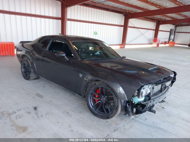 Auction sale of the 2018 Dodge Challenger Srt Hellcat Widebody, vin: 2C3CDZC92JH292350, lot number: 39121384