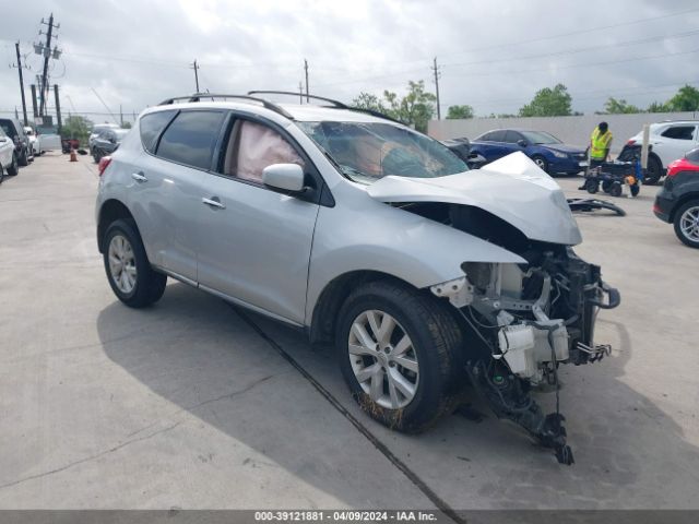 Продажа на аукционе авто 2014 Nissan Murano Sv, vin: JN8AZ1MU1EW413096, номер лота: 39121881