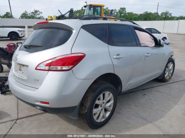 JN8AZ1MU1EW413096 Nissan MURANO SV