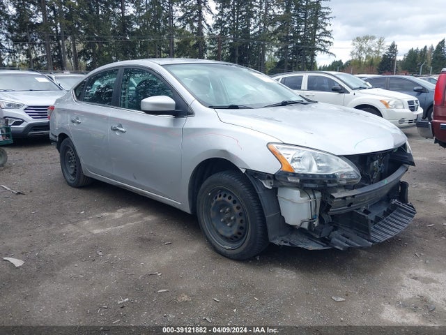 Nissan Sentra Fe+ S/s/sl/sr/sv 2015 3N1AB7AP7FY234088 главное изображение