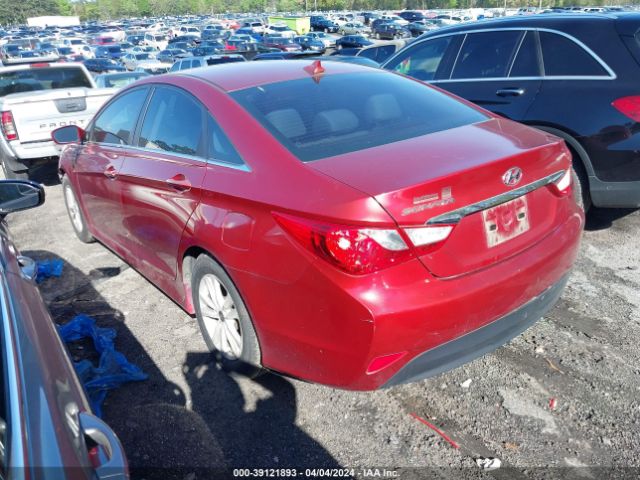 5NPEB4ACXEH881137 Hyundai SONATA GLS