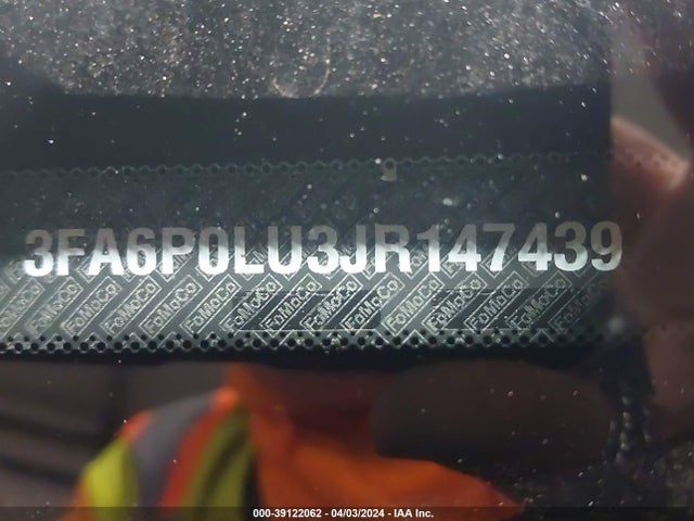 Ford Fusion Hybrid Se 2018 3FA6P0LU3JR147439 Image 9