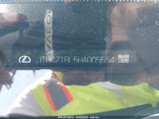 JTHCZ1BL5HA005554 Lexus GS 350