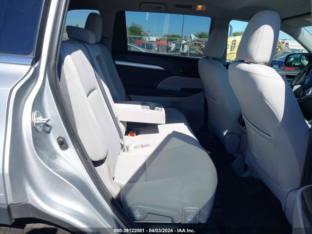 Toyota Highlander Le 2018 5TDZZRFH9JS287531 Image 8
