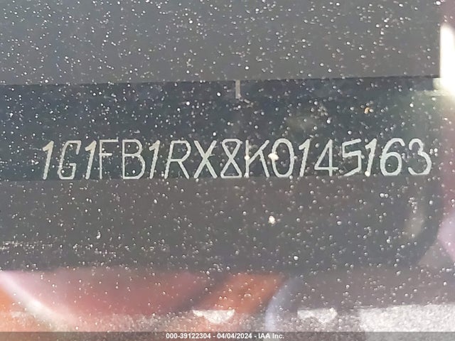 Chevrolet Camaro 1lt 2019 1G1FB1RX8K0145163 Image 9