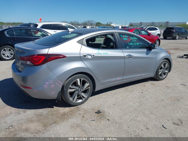 Hyundai Elantra Limited 2015 5NPDH4AE7FH637409 Image 4