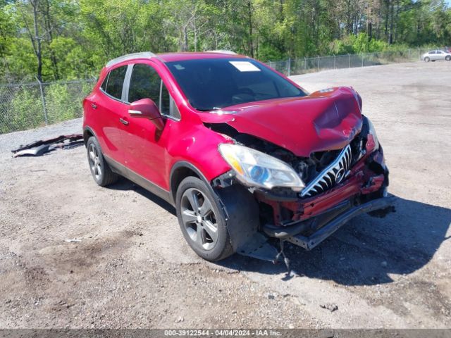 Aukcja sprzedaży 2014 Buick Encore Leather, vin: KL4CJCSB5EB540931, numer aukcji: 39122544