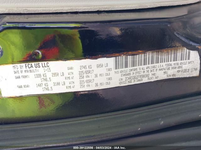 2C4RDGBG2FR580302 Dodge Grand Caravan American Value Pkg
