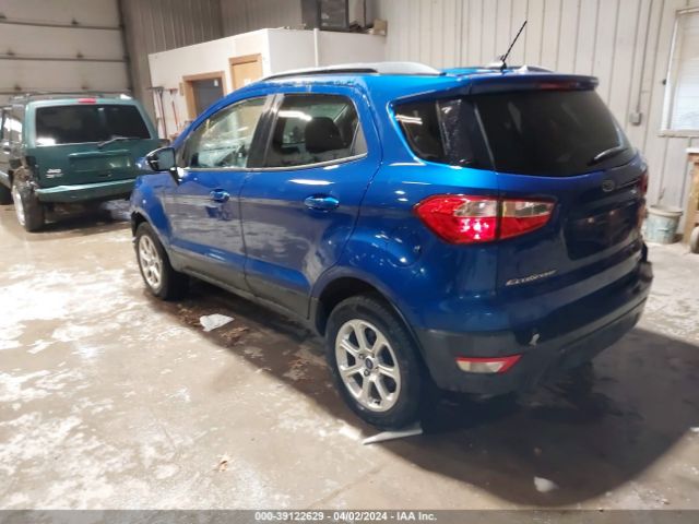 MAJ6S3GL4KC262231 Ford Ecosport Se