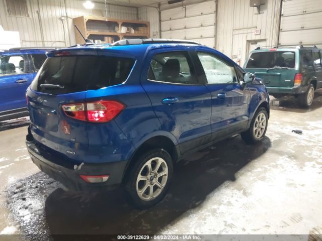 MAJ6S3GL4KC262231 Ford Ecosport Se