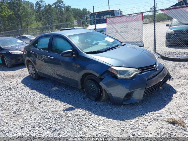 Auction sale of the 2016 Toyota Corolla Le, vin: 2T1BURHE2GC562001, lot number: 39122793