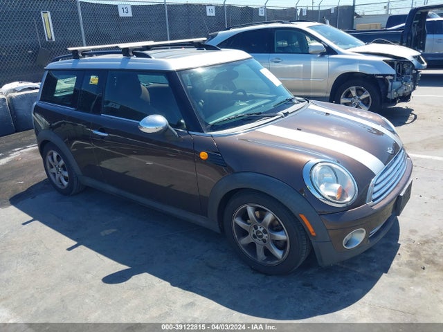 2009 MINI COOPER CLUBMAN WMWML33549TN69265 Photo 0