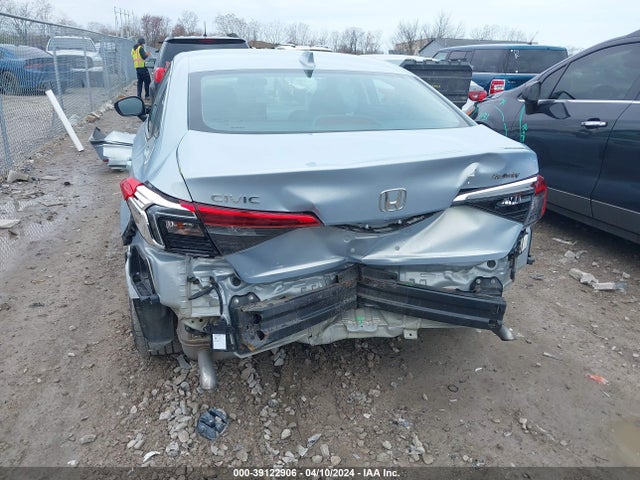 Honda CIVIC EX 2022 2HGFE1F71NH309499 Image 6