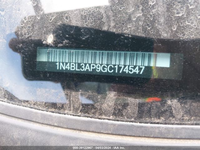 1N4BL3AP9GC174547 Nissan Altima 3.5 Sl